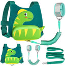 Accmor Toddler Harness Leash with Anti Lost Wrist Link, Cute Dinosaur Harnesses Walking Wrist Leashes for Kids, Children Restraints Hand Straps Belt Tether to Keep Baby Boys Girls Close (Turquoise) by TinyTreasures Baby Boutique
