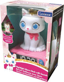 LEXiBOOK - Kitten Digital Alarm Clock for Kids with Night Light Snooze, Childrens Clock, Luminous Cat, White and Pink Colours - RL800KT by TinyTreasures Baby Boutique