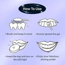 American Teeth Whitening Kit, Teeth Whitening Gel, Pen, Whitening Trays with Light, 25 Uses, Whiten Up to 8 Shades in 1 Week, 2025 Powerful Teeth Whitener by CozyNest Decor