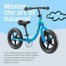Retrospec Cub Toddler 12" Balance Bike, 18 Months - 3 Years Old, No Pedal Beginner Kids Bicycle for Girls & Boys, Flat-Free Tires, Adjustable Seat, & Durable Frame by TinyTreasures Baby Boutique