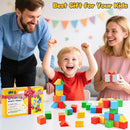 LovesTown 28 PCS Magnetic Blocks for Kids, Magnegtic Building Cubes for Toddler Preschool Montessori Educational STEM Toys for Boys Girls Ages 3 4 5 6 7 8 by TinyTreasures Baby Boutique