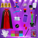 Magic Kit, Magic Tricks with Magician Costume for Kids, Magic Set for Kids Ages 6 7 8 9 10 11 12 Year Old by TinyTreasures Baby Boutique