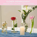 30pcs 11.8Inch Large Size Glass Vase Cylinder for Centerpieces Small Flower Glass Clear Home Decor Centerpiece Table Flower Vase Decorations for Wedding＆Holiday 6,7.9,10,10,11.8Inch Tall by GreenHaven Gardens
