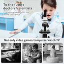 Microscope for Adults Professional:Compound Microscope for Kids 8-12,100X-2000X Kids Microscope Kit with Prepared Microscope Slides and Covers,Plant Stereo Microscopes for Kids Homeschool Lab by TinyTreasures Baby Boutique