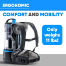 Prolux 2.0 Cordless Bagless Upright Backpack Vacuum with 1 hour Lithium Ion Battery by Prolux Cleaners