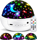 COOLNIGHT Star Projector for Kids, 93 Lighting+3 Films Star Lights for Room, Remote+Dimmable+360° Slient Light Projector for Bedroom, Fun Gifts for 1-4-6-14 Year Old Girl, Cool Toy for Boy (White) by TinyTreasures Baby Boutique