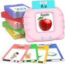 Educational Learning Toys - 520 Sight Words Talking Flash Cards, Autism Sensory Toys, Pocket Speech for Toddlers, Birthday Gift for 1 2 3 4 5 6 Year-Old Girls, Pink by TinyTreasures Baby Boutique