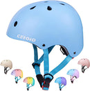 Kids Bike Helmet,Toddler Skateboard Helmets for Ages 2-3-5-8-14 Years Boys Girls，Adjustable Multi-Sport Bicycle Skateboarding Football Roller Skating Scooter Rollerblade Balance Bike Helmet by TinyTreasures Baby Boutique