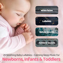 2025 Mom's Choice Awards | Portable White Noise Sound Machine Baby | 25 Soothing Sounds | Rechargeable Travel Sound Machine Baby with Night Light | Newborn Essentials | Nursery, Home, Sleep Aid by TinyTreasures Baby Boutique