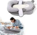Baby Feeding Pillow, Anti Overflow Feeding Pillow for Reducing Spit-Up, Safety Nursing Pillow, Baby Lounger Reflux Wedge Breastfeeding, Removable top and Bottom by TinyTreasures Baby Boutique