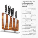 Magnetic Knife Block Without Knives,Magnetic Universal Stands with Strong Enhanced Magnets Strip Kitchen Storage Cutlery Large Organizer ，Knife Holder for Kitchen Organizer by CozyNest Decor