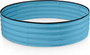 Round Galvanized Raised Garden Bed // 4×4×1 ft Galvanized Raised Garden Beds Outdoor for Gardening, Vegetables, Flowers // Patented Tool-Free Design Round Planter (Teal) by GreenHaven Gardens