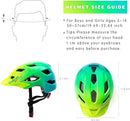 OnBros Kids Bike Helmet - Bike Helmets for 5-14 Boys or Girls with Visor, Children Bicycle Helmet for Skateboard Mountain Scooter Road Cycling, Lightweight and Adjustable 50-57CM by TinyTreasures Baby Boutique