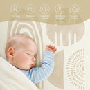 PopsyKosy Super 1 Inch Thick Premium Quality Exercise & Baby Foam Play Mats - Expandable & Large Non-Toxic Odorless Floor Mat - 6 Tiles Spacious 6x4ft - Peel-Resistant - Desert Sand by TinyTreasures Baby Boutique