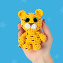 Cookie Box Crochet Kit for Beginners - Learn to Craft Amigurumi Stuffed Animals - Knitting Gift for Kids and Adults - Beginner-Friendly Yarn - Stitch-by-Stitch Video Tutorial - Leopard Leo by TinyTreasures Baby Boutique
