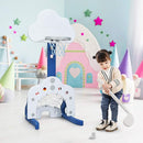 Costzon Kids Basketball Hoop, Toddler Sports Activity Center w/ 5 Adjustable Height Levels, Basketball Soccer Golf Game Set, Indoor Outdoor Basketball Hoop Set Gift for Baby Infant by TinyTreasures Baby Boutique