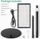 LBW Grow Light for Indoor Plants,144 LED Full Spectrum Plant Light for Indoor Plants, Large Desk Grow Lamp with On/Off Switch, Height Adjustable, Flexible Gooseneck, Ideal for Indoor Grow by GreenHaven Gardens