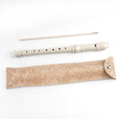 Recorder Instrument for Beginner Kids Adults,8-Hole Soprano Descant Recorder Music Flute with with Cleaning Rod & Leather Case For School Student Home Entertainment(2-Carved Beige) by TinyTreasures Baby Boutique