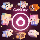 GobiDex 8PCS Magnetic Figures Playset Rotatable Animal & Character Toys for Kids, Toddlers Sensory Pretend Play Travel Toys Compatible with Magnet Blocks by TinyTreasures Baby Boutique