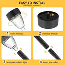 12 Pack Solar Lights Outdoor Waterproof, New Upgraded Solar Garden Lights Up to 12 Hrs Auto On/Off,Solar Pathway Lights Outdoor Outside Lights for Yard Patio,Lawn,Landscape and Pool Decor(3000K) by GreenHaven Gardens