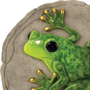 Spoontiques -Garden Décor - Raised Frog Stepping Stone - Decorative Stone for Garden by CozyNest Decor