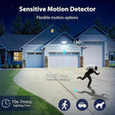 iMaihom 150W Motion Sensor Light Outdoor, 15000LM 6500K LED Security Floodlights, 3 Adjustable Head Motion Detection Light IP65 Waterproof for Yard Garage White 2pack by GreenHaven Gardens