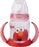 NUK Sesame Street Learner Cup, 5 Ounce Elmo – BPA Free, Spill Proof Sippy Cup by TinyTreasures Baby Boutique