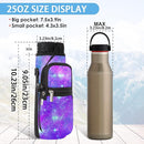 25/32/40/64oz Water Bottle Bag Holder Carrier-Insulated Crossbody Sling Case Sleeve with Strap & Pockets for Men Women Gym Cycling Travel Walking Hiking Camping by TinyTreasures Baby Boutique