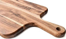 Acacia Wood Cutting Board - Wooden Kitchen Cutting Board for Meat, Cheese, Bread,Vegetables &Fruits- Charcuterie Board Cheese Serving Board with Handle,16" x 8.6” by CozyNest Decor