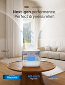 Dreo Smart Humidifiers for Bedroom, Top Fill 4L Cool Mist Humidifier with Nightlight, 36H Runtime, Touch/APP/Voice Control, Quiet Ultrasonic Humidifiers for Large Room, Home, Baby, Plants, Office by TinyTreasures Baby Boutique