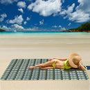 Picnic Blanket Beach Mat Extra Large Sandproof Waterproof Camping Blanket Portable Travel Blanket Play Mat for Outdoor Indoor Family Women Men Kids Beach BBQ Park Grass, 79"x57" by TinyTreasures Baby Boutique