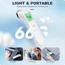No-Touch Thermometer for Adults and Kids, Accurate Digital Baby Thermometer, Fever Alarm & Silent Mode, 2 in 1 Forehead & Object Mode by TinyTreasures Baby Boutique