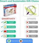 Smartivity 2in1 Hydraulic Airplanes & Darts Launcher STEM Toy for Kids Ages 6-14 Years I Birthday Gifts for Smart Kids | DIY Science Kit for Boys & Girls 6, 8,10,12,14 Years Old by TinyTreasures Baby Boutique