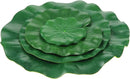 WILLBOND 12 Pieces 4 Kinds Artificial Lotus Leaves Floating Foam Ornament Lily Pads Foliage Pond Decor Water Lily Leaves for Patio Koi Fish Pond Pool Aquarium Decoration by GreenHaven Gardens