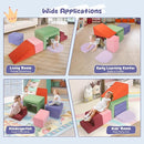 Lischwert Foam Climbing Blocks for Toddlers 1-3, Soft Play Set with Crawling Exploration Toys, Indoor Outdoor Infant Safe Blocks for Baby Gym Toddler Playground by TinyTreasures Baby Boutique