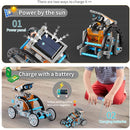 Lucky Doug Solar Power Kits Toys for Boys Ages 8-13, STEM Robot Kit Toys Gifts for Kids 8 9 10 11 12 13 Years, Educational Building Science Experiment Set Birthday for Kids Boys Girls by TinyTreasures Baby Boutique