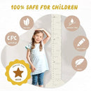Personalized Name Height Chart for Kids, Alpaca Wood Growth Chart, Height Measuring for Children, Boy Girls Height Wall Chart Growth Measuring Ruler for Nursery Decor, Lightweight by CozyNest Decor