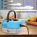 2500W Handheld Steam Cleaner,Portable Car Steamer For Auto Detailing,High-Temperature and Pressure Steam Cleaner For Home, Steam Cleaning Machine for Furniture,Kitchen,Grout,Floor,Tile (Blue) by TinyTreasures Baby Boutique