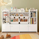 Treesland 55 Inch Large Kids Toy Storage Organizer, Kids Bookshelf Bookcase, Toy Storage Cabinet for Playroom, Bedroom Nursery by CozyNest Decor