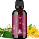 Entice Essential Oil Blend for Diffuser - Passionate Blend of Aromatherapy Oils for Couples with Lavender Palmarosa Clary Sage and Ylang-Ylang Essential Oil - Ignite The Romance Essential Oils Blend