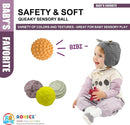 Sensory Balls for Toddlers 1-3, Montessori Toys for Babies 6-12 Months, Easter Baby Toys, Sensory Balls for Easter Basket, BPA Free Teething Gift, Toddler Bath Toys with Multi Textured by TinyTreasures Baby Boutique