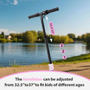 Foldable Children's Electric Scooter (Ages 6-14) - Top Speed 16 km/h, Maximum Range 8 km, 7-inch Illuminated Front Wheel, 6-inch Solid Rear Wheel by TinyTreasures Baby Boutique