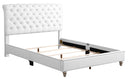 Elegant Transitional Upholstered Bed by HouseOfZazla