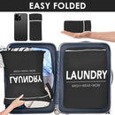 2 Pcs Large Travel Laundry Bag Waterproof Wet Dry Bag Washable Dirty Clothes Bag for Gym Clothes Laundry Wet Clothes Swimming Yoga by TinyTreasures Baby Boutique