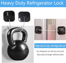 YEYA Upgraded Refrigerator Door Lock with Combination for Adults, Lock for Fridge, Freezer, File Cabinets, Desk Drawers, Locker, Child Safety Latch, Easy Install No Drlling 2 Pack by TinyTreasures Baby Boutique