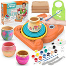 Pottery Wheel for Kids - Complete Pottery Painting Kit Art Supplies Arts and Crafts for Girls Boy Kids Toy, Birthday Halloween Christmas Gift for Kids Ages 6 7 8 9 10 11 12+, (Dog) by TinyTreasures Baby Boutique