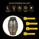 2 Pack Solar Lanterns, Hanging Solar Lantern Outdoor Lantern Solar Powered Lantern with Handle Metal Waterproof Decorative Solar Garden Lights for Patio Yard Pathway Walkway by GreenHaven Gardens