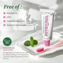 EUTHYMOL Whitening Toothpaste (3.7fl oz*2, Pack of 2) - Stain Removal in 2 Weeks, Long-Lasting Freshness for Sensitive Gum & Teeth. Bad Breath, Cavity Prevention. Recyclable Aluminum Tube by CozyNest Decor