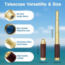 Retro Pirate Telescope 25x30 Spyglass Portable Collapsible Handheld Telescope Zoom Vintage Monocular Classical Collection Compass for Camping Hunting Boating Gift by TinyTreasures Baby Boutique