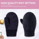 Baby Knit Mittens Toddler Boys Girls Gloves Winter Infant Newborn No Scratch Mitten 0-3 Years by TinyTreasures Baby Boutique